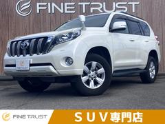 ランドクルーザープラド TX Lパッケージ 4WD ディーゼルターボ サンルーフ 本革シート ルーフレール 純正SDナビ クルーズコントロール 禁煙車 フルセグ バックカメラ シートヒーター ミュージックサーバー LEDヘッドライト ETC 中古車画像