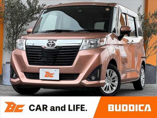 ルーミー(トヨタ) Ｘ　禁煙　電動スラ　Ｂモニ　ＥＴＣ　スマートキー　Ｐスタート　フルセグ　ＢＴ　Ａストップ　Ａライト　横滑り防止　ＡＢＳ　ＳＲＳエアバッグ　フォグ　ＩＳＯＦＩＸ　ドアバイザー　バニティミラー　チルトステア 中古車画像