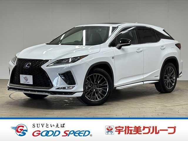 ＲＸ(レクサス) ＲＸ４５０ｈ　“Ｆ　ＳＰＯＲＴ”　サンルーフ／純正１２．３型ナビ地デジ／全周囲／追従クルコン／ＢＳＭ／パワーシート／シートベンチレーション／ステアリングヒーター／ヘッドアップディスプレイ／電動リアゲート／ＬＥＤヘッドライト／ＥＴＣ 中古車画像