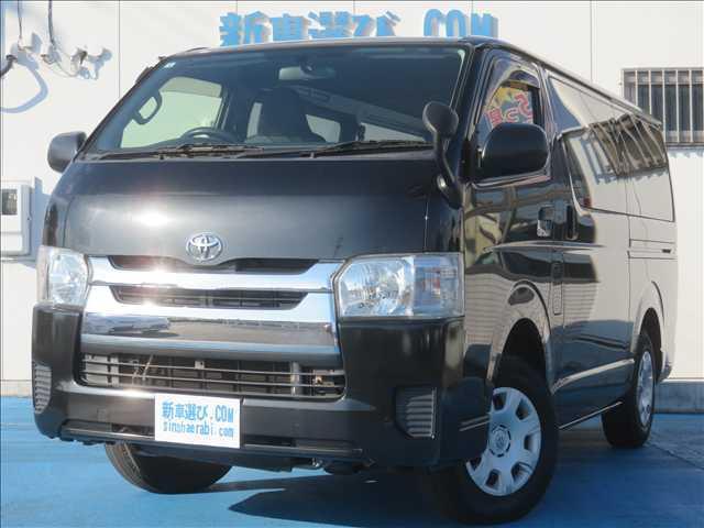 ハイエースバン(トヨタ) ＤＸ　ＧＬパッケージ　４ＷＤ　ディーゼル車　５ドア　イクリプスナビ　フルセグＴＶ　Ｂｌｕｅｔｏｏｔｈ　ＣＤ／ＤＶＤ　Ｂカメラ　ＥＴＣ　電格ミラー　AftermarketＬＥＤライト　キーレス　Ｗエアバック 中古車画像