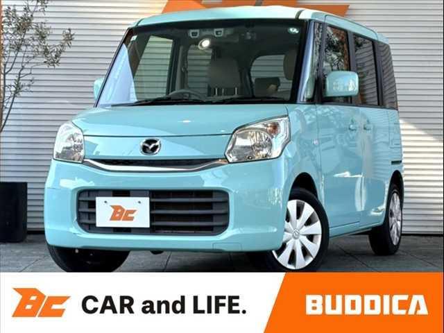 フレアワゴン(マツダ) ＸＳ　車検整備付　禁煙車　ナビ　地デジ　Ｂモニ　電スラ　ＢＴ　ＥＴＣ　Ｐスタート　スマートキーＸ２　衝突軽減　シートヒーター　ステリモ　ＡＡＣ　電格　レーンキープ　横滑防止　リアサンシェード　シートリフター 中古車画像