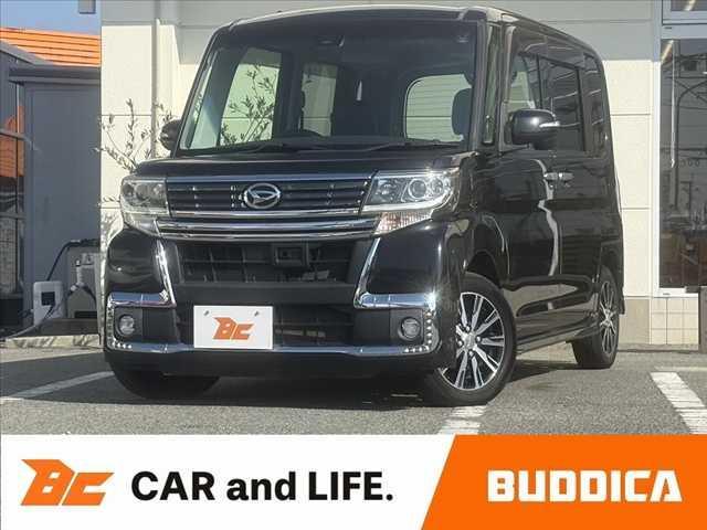 タント(ダイハツ) カスタムＸ　トップエディションＳＡＩＩ　後期　純正ＳＤナビ　フルセグ　ＢＴ　ＤＶＤ再生　Ｂカメラ　パワースライドドア　ＬＥＤヘッド　スマートキーＸ２　スマアシ２　Ａストップ　ステリモ　ＡＢＳ　ＳＲＳエアバッグ　チルトステア 中古車画像