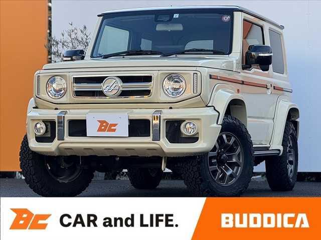 ジムニーシエラ(スズキ) ＪＣ　禁煙車　車検整備付　ダムドエアロ　Dampers　１１型ＤＡ　セーフティサポート　バックカメラ　クルコン　ＬＥＤド　プッシュスタート　純１５インチＡＷ　オールテレインタイヤ　革巻ステ　シートヒーター 中古車画像