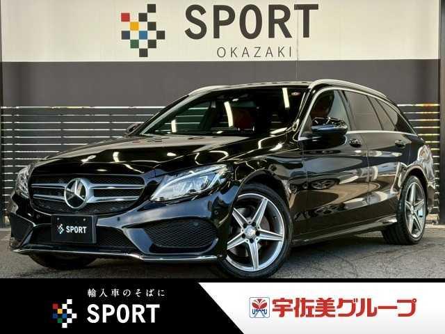 Ｃクラスステーションワゴン(メルセデス・ベンツ) Ｃ２００　ステーションワゴン　スポーツ本革仕様　赤革シート／電動トランク／エアバランスＰＫＧ／ＡＣＣ／ＢＳＭ／レーダークルコン／レーンキープアシスト／シートヒーター／シートメモリー／パワーシート／Ｂｌｕｅｔｏｏｔｈ／禁煙車／エアサス／フルセグ 中古車画像