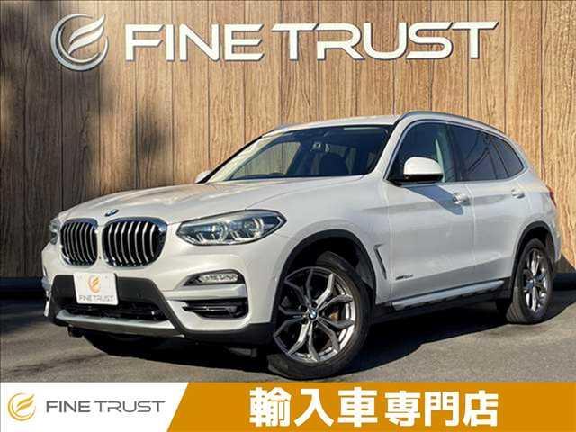 Ｘ３(BMW) ｘＤｒｉｖｅ　２０ｄ　Ｘライン　黒革シート　純正１０．２５インチナビ　全周囲カメラ　レーダークルーズコントロール　シートヒーター　禁煙車　フルセグＴＶ　Ｂｌｕｅｔｏｏｔｈ　衝突軽減ブレーキ　電動リアゲート　ＬＥＤヘッドライト 中古車画像