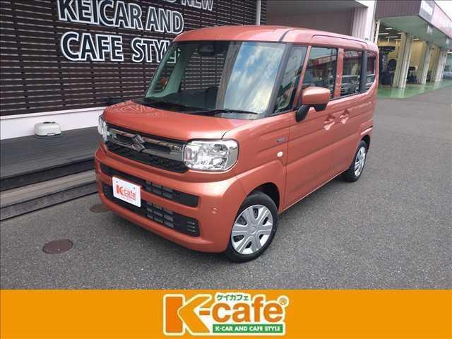 スペーシア(スズキ) ハイブリッドＧ　両側スライドドア　衝突被害軽減ブレーキ　スマートキー　アイドリングストップ　ＥＣＳ　ＬＥＤヘッドライト 中古車画像