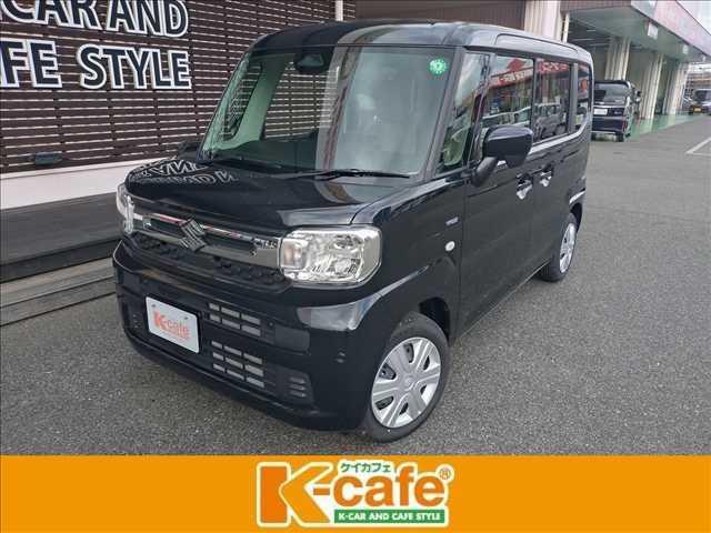 スペーシア(スズキ) ハイブリッドＧ　両側スライドドア　衝突被害軽減ブレーキ　スマートキー　アイドリングストップ　ＥＣＳ　ＬＥＤヘッドライト 中古車画像