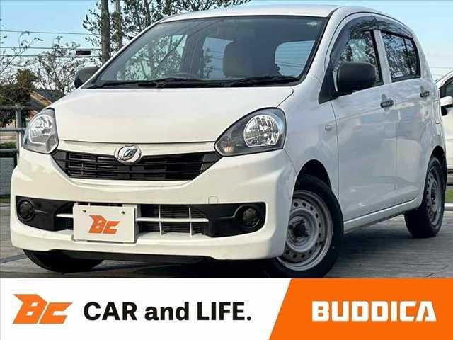 ミライース(ダイハツ) Ｄ　後期　禁煙車車検整備付　Aftermarketメモリナビ　ＣＤ　ＥＴＣ　エコアイドル　エアコン　パワステ　パワーウィンドウ　ヘッドライトレベライザー　ＷＳＲＳエアバッグ　Ｒガラスフィルム施工　マットバイザー 中古車画像