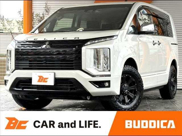 デリカＤ：５(三菱) Ｐ　車検整備付　禁煙　後期　８人　１１インチナビ　　全方位　サイドステップ　両電スラ　Ｐバックドア　ＢＴ　ＤＶＤ　フルセグ　ＥＴＣ　シートヒーター　ハンドルヒーター　クルコン　ステリモ　Ａライト　ＬＥＤ 中古車画像