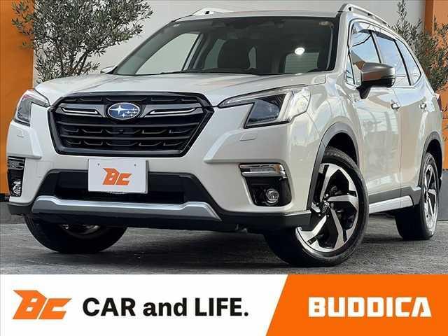 フォレスター(スバル) アドバンス　後期　禁煙　車検整備付　アイサイト　ルーフレール　純正８インチナビ　Ｂモニター　パワーバックドア　サイドモニター　フルセグ　ＥＴＣ　ＬＥＤ　ステリモ　パドルシフト　メモリー付きパワーシート　Ａライト 中古車画像