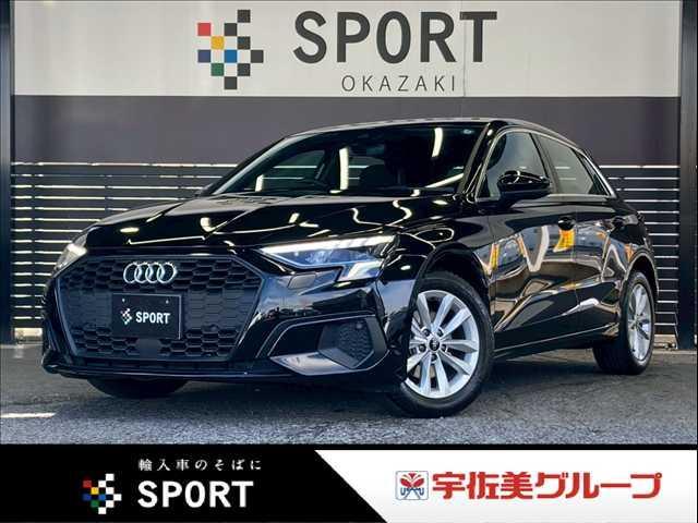 Ａ３(アウディ) スポーツバック３０ＴＦＳＩ　コンビニエンスＰＫＧ／アシスタンスＰＫＧ／シートヒーター／フルセグ／障害物センサー／ＡＣＣ／ＢＳＭ／レーンキープアシスト／レーダークルコン／パーキングアシスト／バーチャルコックピット／オートライト 中古車画像