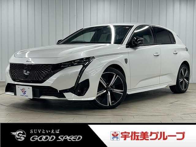 ３０８(プジョー) ＧＴ　ＢｌｕｅＨＤｉ　ＡｐｐｌｅＣａｒｐｌａｙ／全周囲カメラ／黒革／ＢＳＭ／ワンオーナー／革・アルカンターラコンビシート／Ａｐｐｌｅ　Ｃａｒ　ｐｌａｙ／Ａｎｄｒｏｉｄ　Ａｕｔｏ／バックカメラ／アダクティブクルーズ 中古車画像