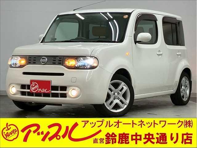 キューブ(日産) １５Ｇ　純正ナビ　バックカメラ　フルセグＴＶ　Ｂｌｕｅｔｏｏｔｈ接続　ＣＤ　ＤＶＤ　純正１６インチアルミホイール　スマートキー　ＥＴＣ　ユーザー買取車 中古車画像