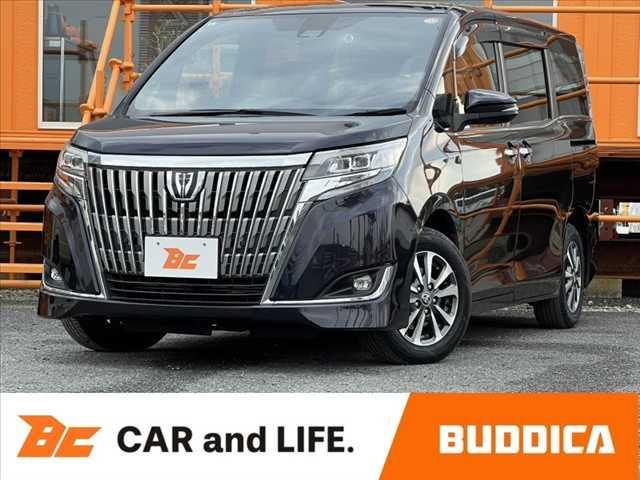 エスクァイア(トヨタ) Ｇｉ　後期　禁煙　フリップダウンＭ　９インチナビ／Ｂｌｕｅｔｏｏｔｈ　バックカメラ　セーフティセンス　クルコン　両側電動スライドドア　合皮シート　快適温熱シート　スマートキー　ＬＥＤ　革巻きステア 中古車画像