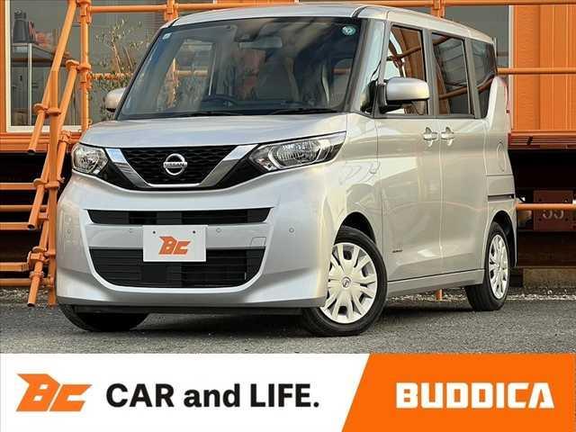 ルークス(日産) Ｓ　エマブレ　純正ナビ／ＢＴ　ＥＴＣ　アイドリングストップ　バックモニター　クリアランスソナー　リモコンキー　横滑り防止　オートハイビーム　プライバシーガラス　エアバッグ　車線逸脱警報　ＡＢＳ 中古車画像