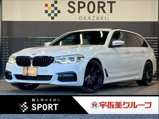 ５シリーズ(BMW) ５２３ｄツーリング　Ｍスポーツ　イージークローズ／全方位カメラ／ＨＵＤ／ＢＳＭ／ＡＣＣ／電動トランク／パワーシート／シートメモリー／白革シート／レーダークルコン／純正２０インチＡＷ／シートヒーター／パーキングアシスト 中古車画像