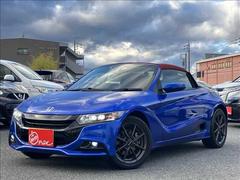 S660 α スカイサウンドインターナビ・スピーカー モデューロフロントフェイスキット(フォグ付き) モデューロリアバンパー アクティブスポイラー スカッフイルミネーション ボルドーレッドドアライニングパネル 中古車画像