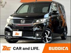 N-WGN G・ターボパッケージ フルセグナビ クルコン CTBA ETC HIDヘッド フォグ Aライト バックモニター BT DVD再生 ハーフレザー スマキー ステリモ 横滑防止 純正15インチAW Pガラス Aスト 電格ミラー 中古車画像