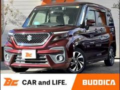 ソリオバンディット ハイブリッドMV 車検整備付 禁煙車 8型ナビ ETC 全方位 フルセグ BT ステリモ スマキーX2 セーフティS Pセンサー クルコン 横滑防止 LED フォグ Aライト 純正15インチAW 電スラ シートヒーター 中古車画像