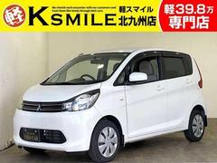 eKワゴン M 禁煙車 純正CDコンポ ABS Wエアバック 衝突安全ボディ 盗難防止装置 アイドリングストップ パワステ パワーウインド オートエアコン ベンチシート キーレスエントリー 中古車画像