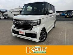 N-BOXカスタム L Honda SENSING ナビ・Bluetooth付 バックカメラ 両側電動スライドドア  スマートキー クリアランスソナー ACC ETC ECS ドライブレコーダー LEDヘッドライト 中古車画像