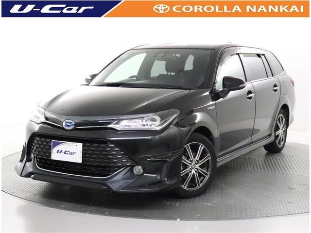 カローラフィールダー トヨタ ハイブリッドｇ ダブルバイビー フルセグ メモリーナビ ｄｖｄ再生 バックカメラ 衝突被害軽減システム ｅｔｃ ドラレコ ｌｅｄヘッドランプ ワンオーナー 大阪府 ハイブリッドｇ ダブルバイビー フルセグ メモリーナビ ｄｖｄ再生