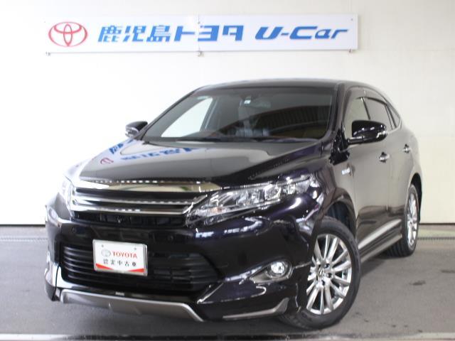 ハリアーハイブリッド トヨタ プレミアム アドバンスドパッケージ ４ｗｄ フルセグ メモリーナビ ｄｖｄ再生 バックカメラ 衝突被害軽減システム ｅｔｃ フルエアロ 記録簿 鹿児島県 プレミアム アドバンスドパッケージ ４ｗｄ フルセグ メモリーナビ ｄｖｄ再生
