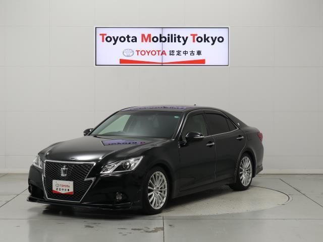 トヨタ クラウンアスリートｓ 純正マルチ 本革シート ｈｉｄ バックカメラ フルセグ オートクルーズ ドラレコ 盗難防止システム パワーシート ｄｖｄ ｃｄ アルミ スマキ 横滑り防止装置 記録簿有りの中古車 車体価格183 2万円 2013 平成25 年式 走行6 9万キロ 車体色