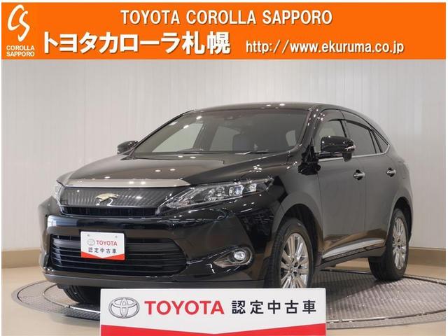 トヨタ ハリアープレミアム 寒冷地 ｌｅｄライト ナビｔｖ 盗難防止システム １オーナー バックカメラ スマートキー ４ｗｄ ｅｔｃ フルセグ メモリーナビ クルコン アイドリングストップ パワーシート アルミホイール キーレスの中古車 車体価格238 8万円 16 平成28 年