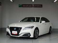 トヨタ　クラウンハイブリッド　ＲＳアドバンス　革シート　メモリーナビ　バックカメラ