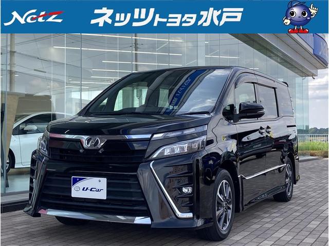 トヨタ ヴォクシー ＺＳ　後席モニタ－　Ｉストップ　メモリーナビ付　後カメラ　地デジ　パワステ　ドラレコ付き　エアバック　ＥＴＣ車載器　ナビＴＶ　ＡＷ　ＡＢＳ　３列シート　パワーウィンドウ　デュアルエアバック　レーダーブレーキ