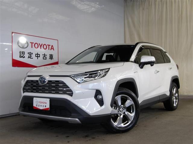 ＲＡＶ４ ハイブリッドＧ　軽減ブレーキ　地デジ　運転席パワーシート　バックガイドモニター　クルコン　ＬＥＤヘッドライト　１オーナー　オートエアコン　メモリ－ナビ　ＡＢＳ　イモビライザー　エアバッグ　スマキー　アルミホイール（1枚目）