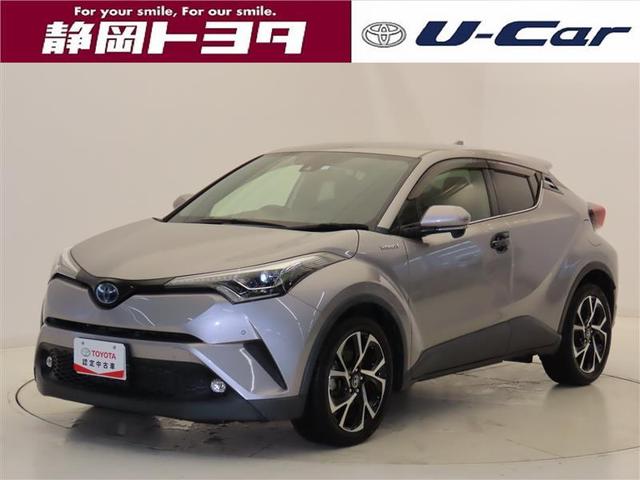 トヨタ Ｃ－ＨＲ Ｇ　ワンセグテレビ　アルミ付　ワンオ－ナ－車　ＬＥＤヘッドライト　ハーフ革　スマートキー　ＴＶナビ　エアコン　盗難防止システム　キーフリー　クルコン　パワーウィンドウ　メモリナビ　ＡＢＳ　サイドエアバック