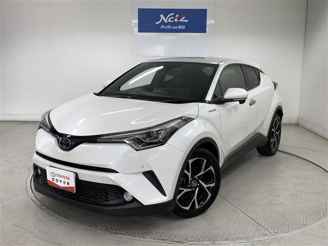 トヨタ Ｃ－ＨＲ Ｇ　ＬＥＤエディション　アルミホイール　ハイブリッド　エアコン　パワーステアリング　パワーウインドウ　ＡＢＳ　運・助・サイドエアバッグ　トヨタ車両検査証明書　ロングラン保証１２ヶ月走行無制限保証付