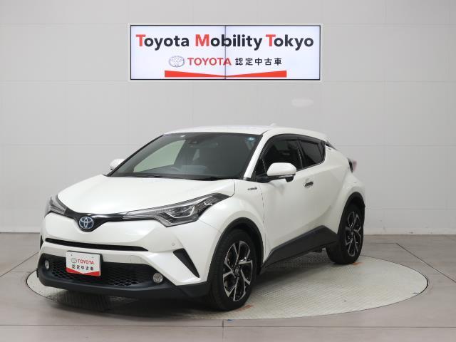 トヨタ Ｃ－ＨＲ Ｇ　ＬＥＤエディション　ＥＳＣ　Ｂカメ　ＬＥＤヘッド　ハーフレザーシート　フルセグＴＶ　パワーウインドウ　クルコン　点検記録簿　オートエアコン　ＤＶＤ　エアバッグ　盗難防止　アルミ　キーフリー　ＡＢＳ　メモリナビ　ＥＴＣ