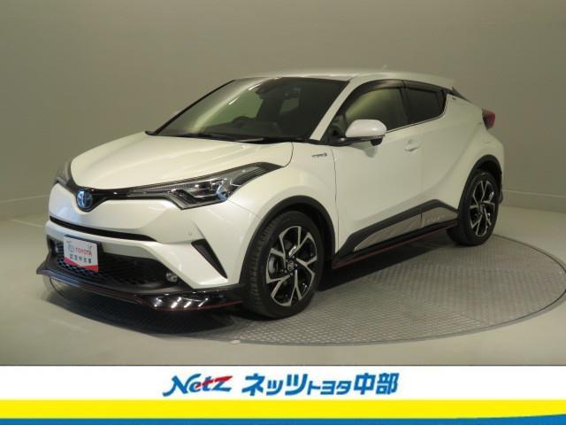 トヨタ Ｃ－ＨＲ Ｇ　衝突被害軽減システム　メモリーナビ　フルセグ　バックカメラ　ＥＴＣ　ドラレコ　ＣＤ　ＤＶＤ再生　ハーフレザー　オートクルーズコントロール　ＬＥＤヘッドランプ　スマートキー　キーレス　ハイブリッド