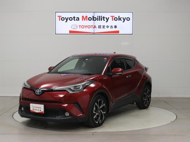 トヨタ Ｃ－ＨＲ Ｇ　ＬＥＤエディション　ＥＳＣ　Ｂカメ　ＬＥＤヘッド　ハーフレザーシート　フルセグＴＶ　パワーウインドウ　クルコン　点検記録簿　オートエアコン　ＤＶＤ　エアバッグ　盗難防止　１オーナー　アルミ　キーフリー　ＡＢＳ　メモリナビ