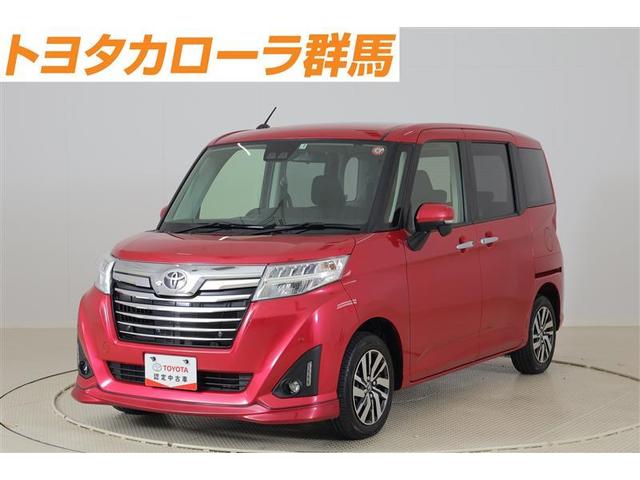 ルーミー カスタムＧ　４ＷＤ　ワンセグ　メモリーナビ　ミュージックプレイヤー接続可　バックカメラ　衝突被害軽減システム　両側電動スライド　ＬＥＤヘッドランプ　記録簿　アイドリングストップ（1枚目）