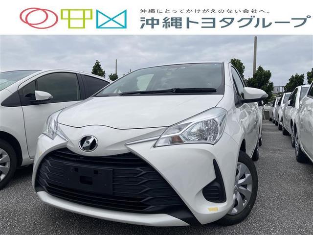 沖縄の中古車 トヨタ ヴィッツ 支払総額 86.3万円 リ済込 2019(令和1)年 4.3万km スーパーホワイト２