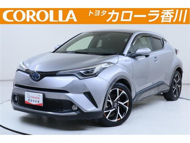 Ｃ－ＨＲ Ｇ　地デジ　バックモニタ－　記録簿付　半革　ＬＥＤヘッドライト　ドライブレコ－ダ－　ＤＶＤ視聴　スマ－トキ－　ＥＳＣ　キーレスエントリー　ＥＴＣ　ナビＴＶ　アルミホイール　パワーステアリング　ＡＢＳ（1枚目）