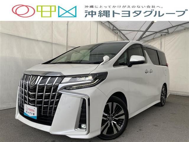 沖縄県名護市の中古車ならアルファード ２．５Ｓ　Ｃパッケージ　サンルーフ　フルセグ　ミュージックプレイヤー接続可　バックカメラ　衝突被害軽減システム　ＥＴＣ　ドラレコ　両側電動スライド　ＬＥＤヘッドランプ　乗車定員７人　３列シート