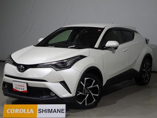 トヨタ Ｃ－ＨＲ Ｇ－Ｔ　４ＷＤ　フルセグ　メモリーナビ　ＤＶＤ再生　バックカメラ　衝突被害軽減システム　クルーズコントロール　ＥＴＣ　ドラレコ　スマートキー　シートヒーター　ＬＥＤヘッドランプ　純正アルミ　スペアタイヤ