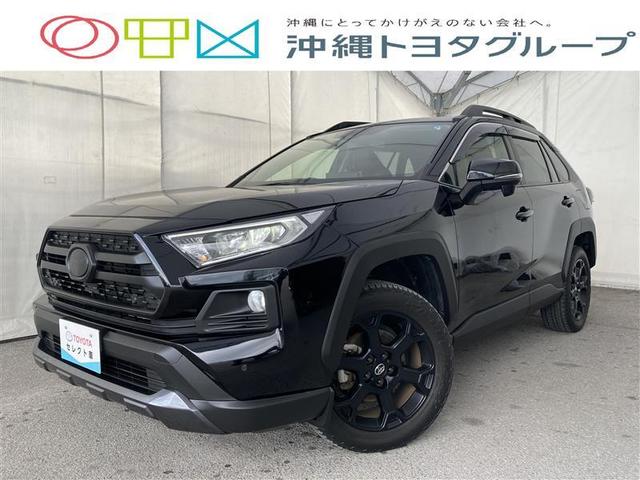 沖縄県の中古車ならＲＡＶ４ アドベンチャー　オフロードパッケージ　４ＷＤ　フルセグ　メモリーナビ　ミュージックプレイヤー接続可　衝突被害軽減システム　ＥＴＣ　ＬＥＤヘッドランプ　記録簿