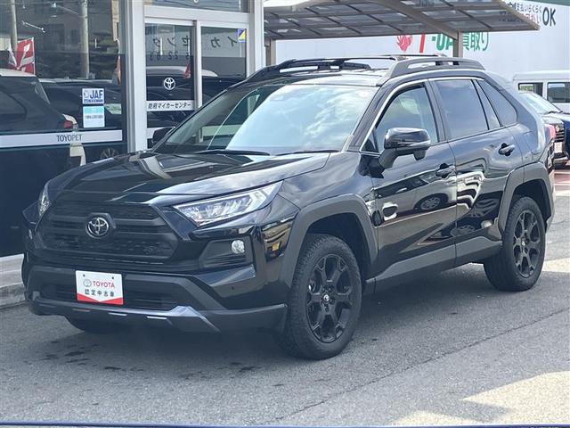 トヨタ ＲＡＶ４ アドベンチャー　オフロードパッケージ　４ＷＤ　フルセグ　メモリーナビ　バックカメラ　衝突被害軽減システム　ＥＴＣ　ドラレコ　ＬＥＤヘッドランプ　ワンオーナー