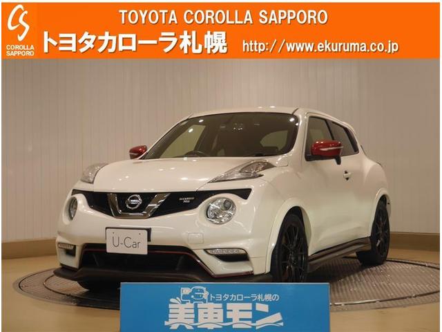 日産 ジューク ニスモ　ＲＳ　４ＷＤ　フルセグ　メモリーナビ　ＤＶＤ再生　ミュージックプレイヤー接続可　バックカメラ　ＥＴＣ　ドラレコ　ＨＩＤヘッドライト　フルエアロ