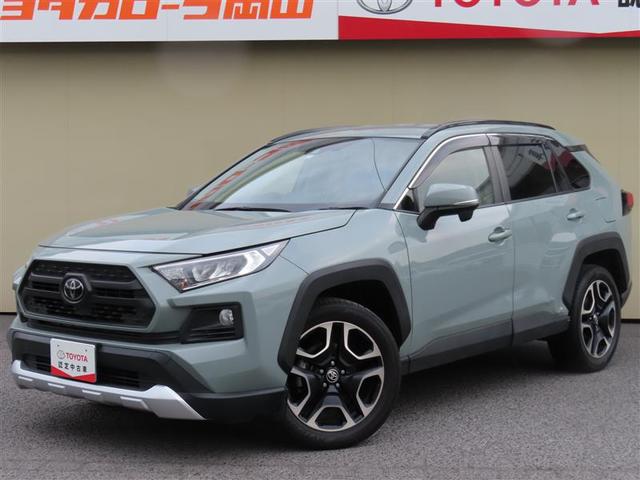 トヨタ ＲＡＶ４ アドベンチャー　４ＷＤ　フルセグ　メモリーナビ　ＤＶＤ再生　ミュージックプレイヤー接続可　バックカメラ　衝突被害軽減システム　ＥＴＣ　ドラレコ　ＬＥＤヘッドランプ　ワンオーナー