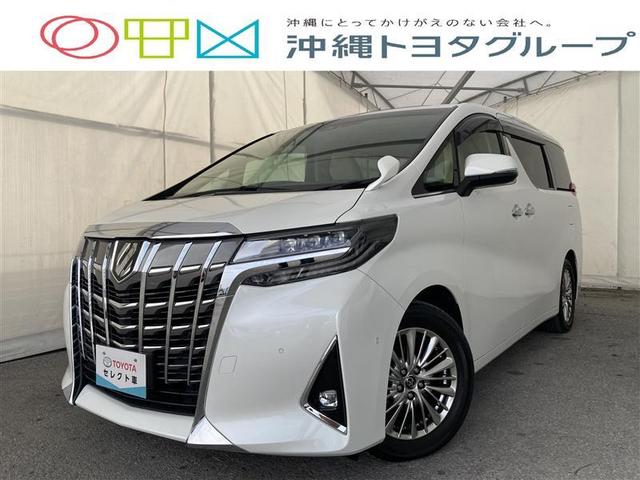 沖縄県の中古車ならアルファード ３．５ＧＦ　サンルーフ　フルセグ　メモリーナビ　ＤＶＤ再生　ミュージックプレイヤー接続可　後席モニター　バックカメラ　衝突被害軽減システム　ＥＴＣ　両側電動スライド　ＬＥＤヘッドランプ　乗車定員７人　３列シート