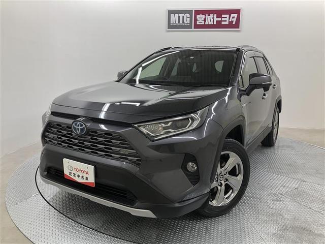 トヨタ ＲＡＶ４ ハイブリッドＧ　衝突被害軽減システム　４ＷＤ　ナビ＆ＴＶ　バックカメラ　ＥＴＣ　アルミホイール　ハイブリッド　オートクルーズコントロール　ＬＥＤヘッドランプ　ワンオーナー　寒冷地