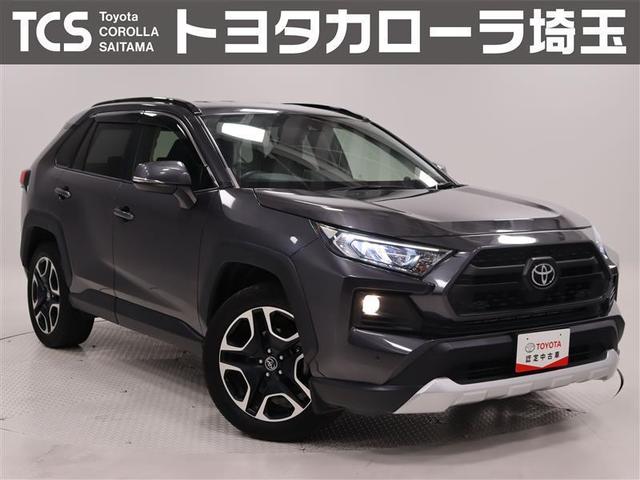 ＲＡＶ４ アドベンチャー　４ＷＤ　ＴＣナビ　フルセグＴＶ　ＣＤ　ＤＶＤ再生　ブルートゥース接続　バックモニター　ＥＴＣ２．０　ＤＡＣ　アダプティブクルコン　ＬＤＡ　パワーシート　シートベンチレーション　純正ＡＷ　ワンオーナー