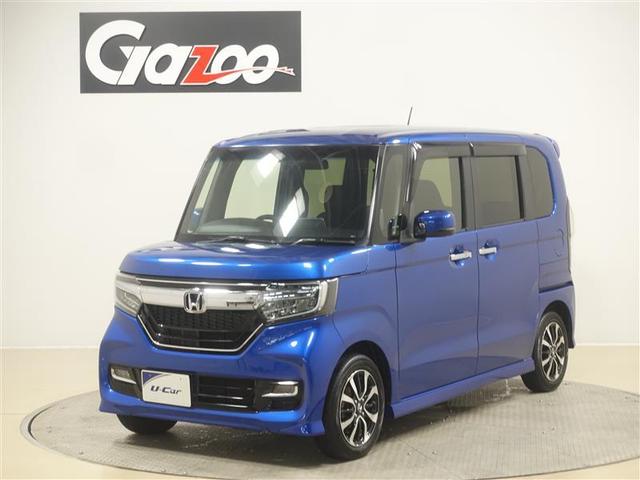 ホンダ Ｎ－ＢＯＸカスタム Ｇ・ＥＸホンダセンシング　フルセグ　メモリーナビ　ＤＶＤ再生　ミュージックプレイヤー接続可　バックカメラ　衝突被害軽減システム　ＥＴＣ　電動スライドドア　ＬＥＤヘッドランプ　アイドリングストップ